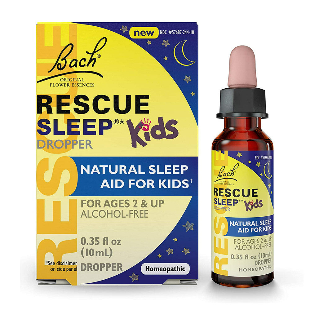 Bach Rescue Sleep Kids Dropper Natural Sleep And Stress Relief Aid, 0.35 Oz